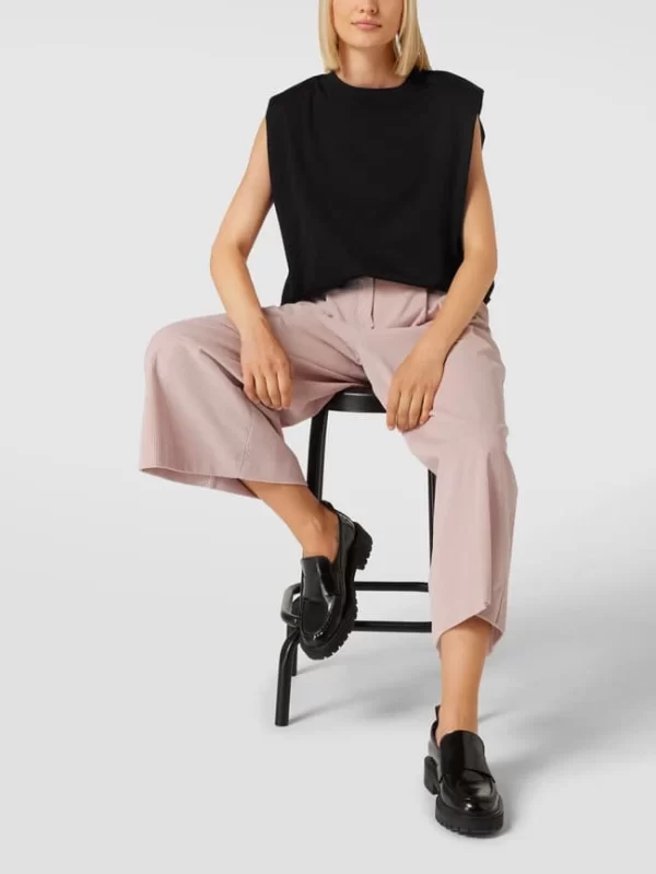 Weekend Max Mara Culotte Aus Cord Mit Bundfalten Modell ‚ACINO‘ – Hellrosa 1