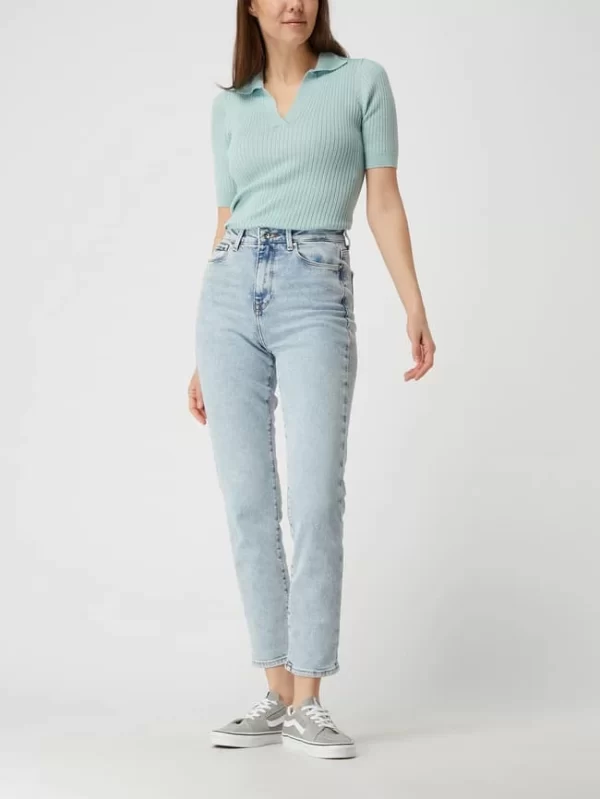 Only Straight Fit High Waist Jeans Mit Stretch-Anteil Modell ‘Emily’ – Jeans 1