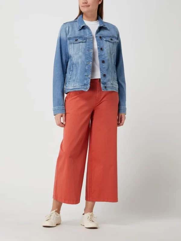 S.Oliver RED LABEL Culotte Mit Stretch-Anteil – Terrakotta 1