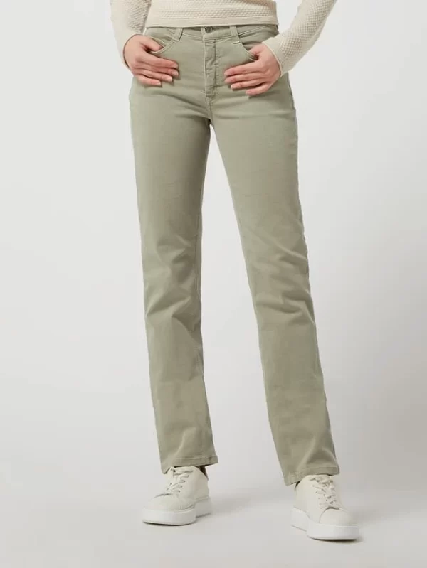 MAC Straight Leg Jeans Mit Stretch-Anteil Modell ‘Dream’ – Khaki 5