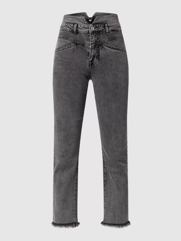 CATWALK JUNKIE High Waist Straight Fit Jeans Mit Stretch-Anteil Modell ‘Nyla’ – Jeans 3