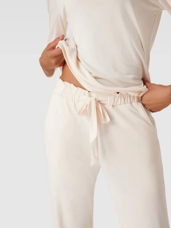 Esprit Stoffhose Mit Elastischem Bund – Beige 4