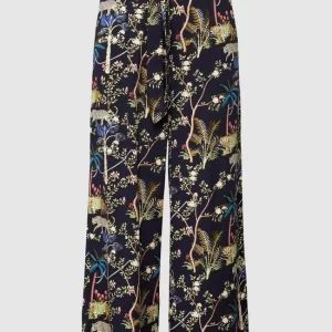 Christian Berg Woman Culotte Mit Allover-Muster – Dunkelblau 9