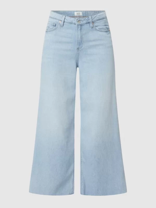 Q/S Designed By Slim Fit Culotte Aus Denim Modell ‚Catie‘ – Hellblau 3