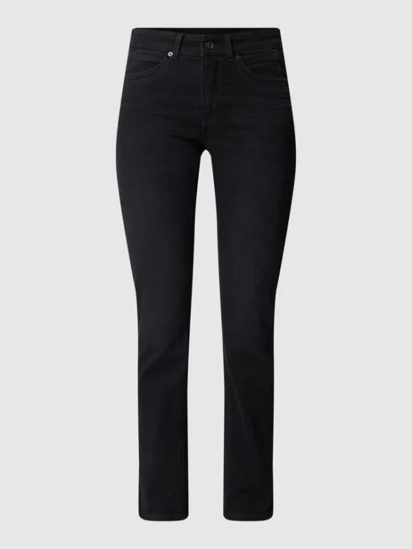 MAC Straight Fit Jeans Mit Stretch-Anteil – Dunkelblau 3