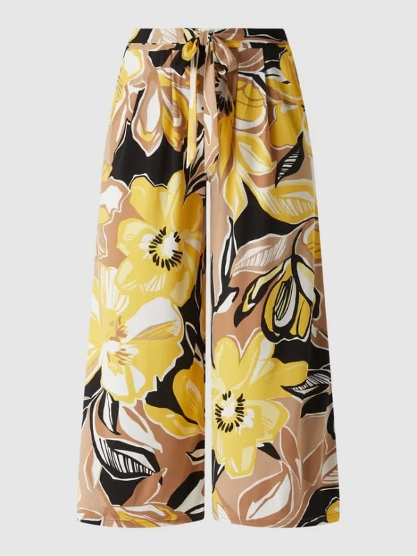 Betty Barclay Culotte Mit Floralem Muster – Gelb 3