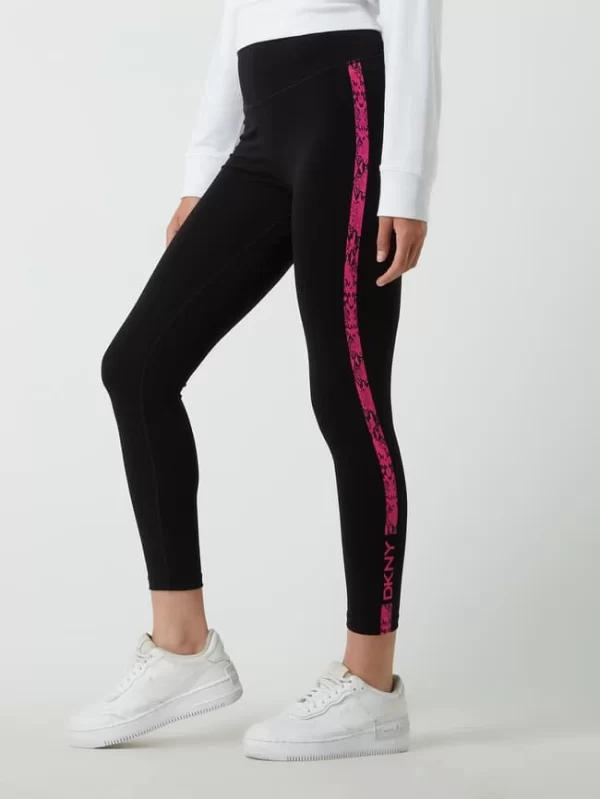 DKNY PERFORMANCE High Waist Sportleggings Mit Animal-Print – Kirschrot 6