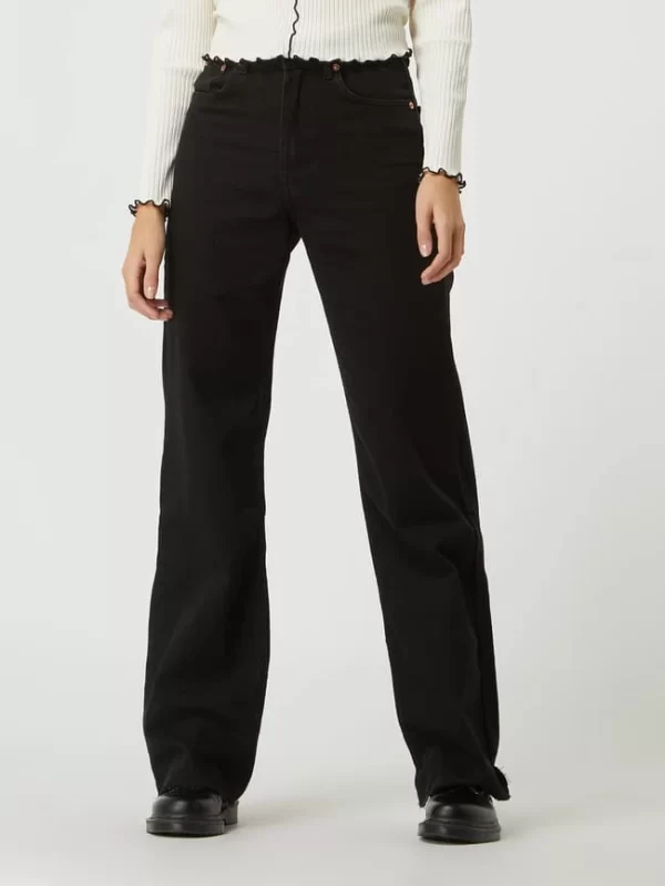 Mango Regular Fit Jeans Aus Baumwolle ‘Telma’ – Schwarz 5
