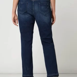 Persona By Marina Rinaldi PLUS SIZE Perfect Fit Jeans Im Used Look – Marineblau 16