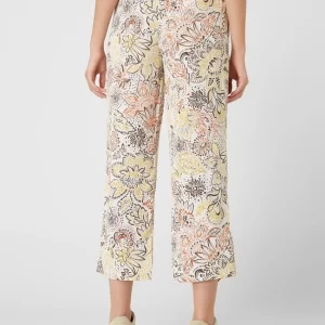Gerry Weber Edition Culotte Aus Viskose Mit Floralem Muster – Ecru 15