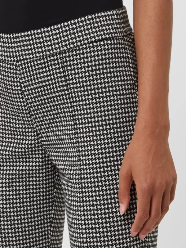 Toni Dress Schlupfhose Mit Hahnentritt-Dessin Modell ‚Jenny‘ – Schwarz 4