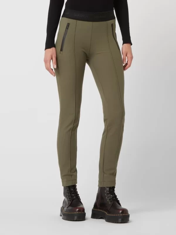 Toni Dress Regular Fit Schlupfhose Mit Stretch-Anteil Modell ‚Jenny‘ – Dunkelgrün 5
