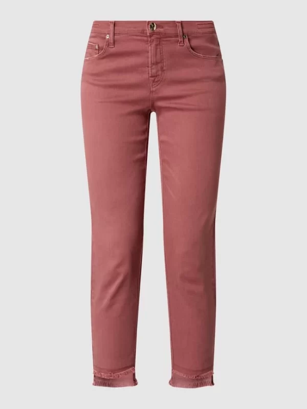 Jacob Cohen Straight Fit Jeans Mit Stretch-Anteil Modell ‘Kimberly’ – Altrosa 3
