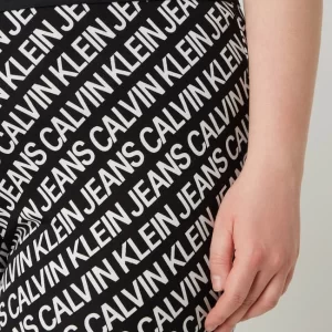 Calvin Klein Jeans Plus PLUS SIZE Leggings Mit Logo-Muster – Schwarz 12
