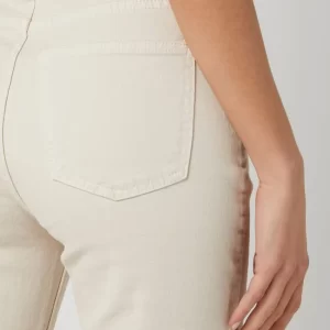 Only Straight Fit High Waist Jeans Mit Stretch-Anteil Modell ‘Emily’ – Beige 11
