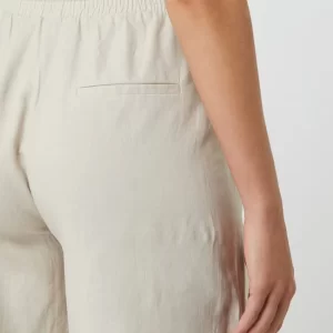 Soyaconcept Culotte Aus Leinen-Viskose-Mix – Sand 11