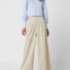 JC Sophie Bundfaltenhose Mit Viskose-Anteil – Sand Meliert 19