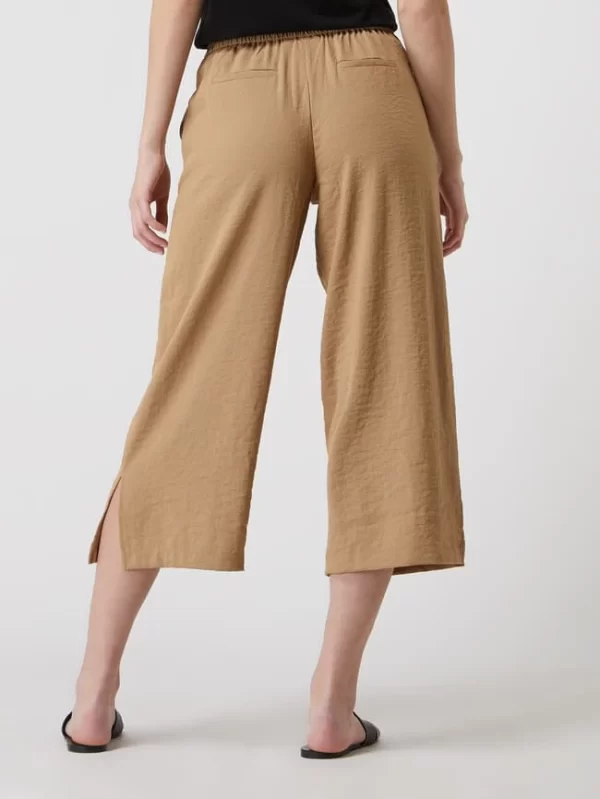 Vila Culotte Aus Viskosemischung Modell ‚Linea‘ – Camel 6