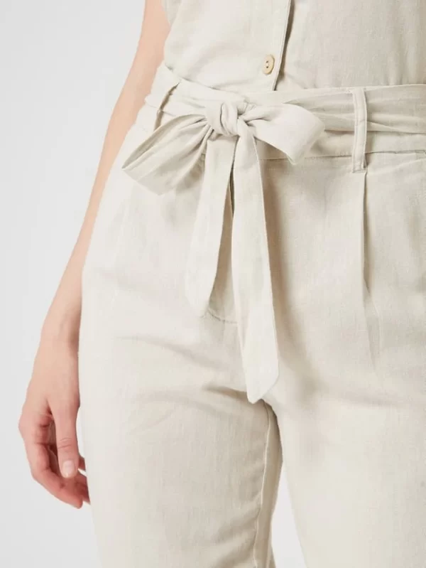 Only Culotte Aus Leinenmischung Modell ‚Caro‘ – Beige 4