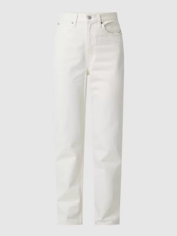 Levi’s® Slim Straight Fit High Waist Jeans Aus Baumwolle Modell ’70s™’ – Offwhite 3