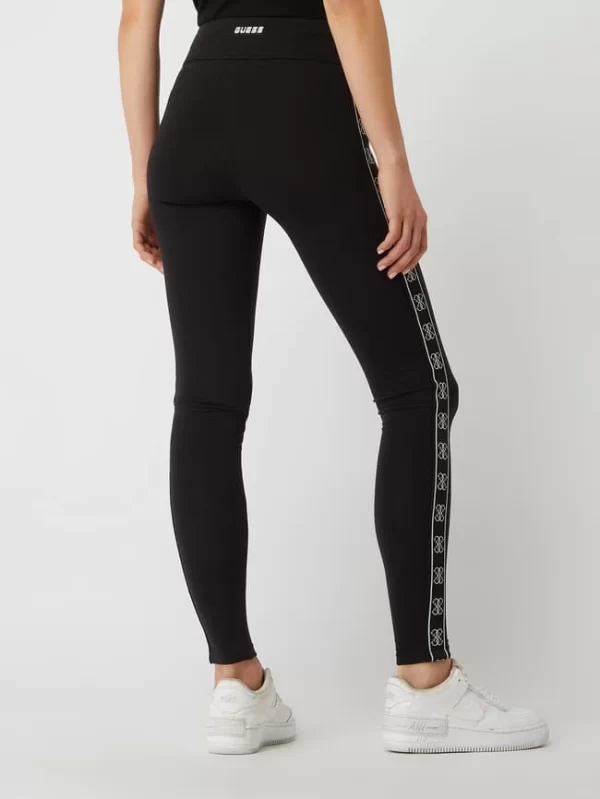 Guess Activewear Leggings Mit Logo-Streifen Modell ‘Doreen’ – Schwarz 6