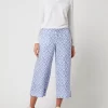 Christian Berg Woman Culotte Aus Leinen – Weiß 2