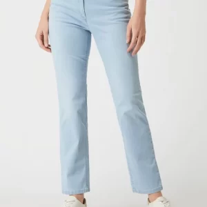 Zerres Straight Fit Jeans Mit Stretch-Anteil Modell ‘Greta’ – Hellblau 13