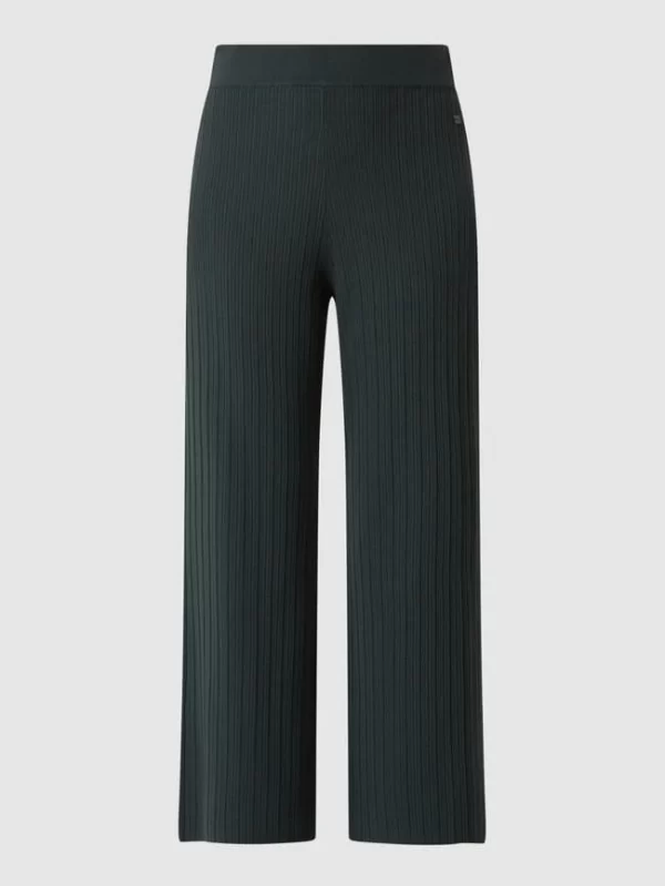 Marc O’Polo Denim Culotte Aus Viskosemischung – Khaki 3