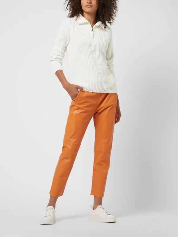 Oakwood Culotte Aus Leder Modell ‚Gift‘ – Orange 1