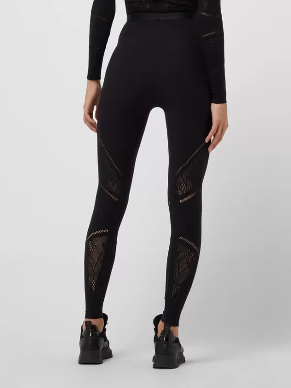 Wolford Sportleggings Mit Logo-Bund – Schwarz 6
