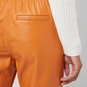 Oakwood Culotte Aus Leder Modell ‚Gift‘ – Orange 11
