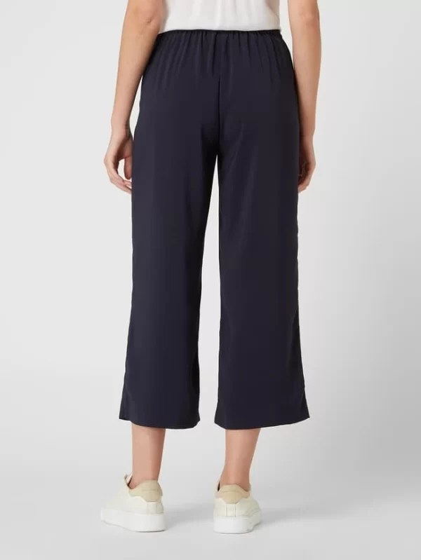 Saint Tropez Culotte Mit Bundfalten Modell ‚Andrea‘ – Marineblau 6