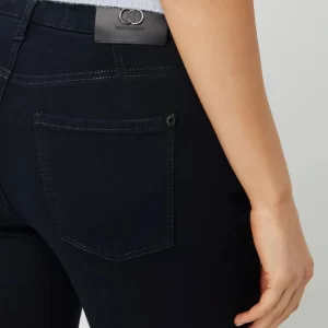 Cambio Straight Fit Jeans Mit Stretch-Anteil Modell ‘Pearlie’ – Dunkelblau 11