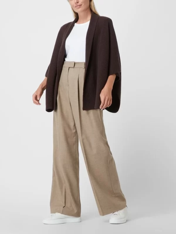 SEDUCTIVE Bundfaltenhose Aus Wollmischung Modell ‘Cercia’ – Beige 1