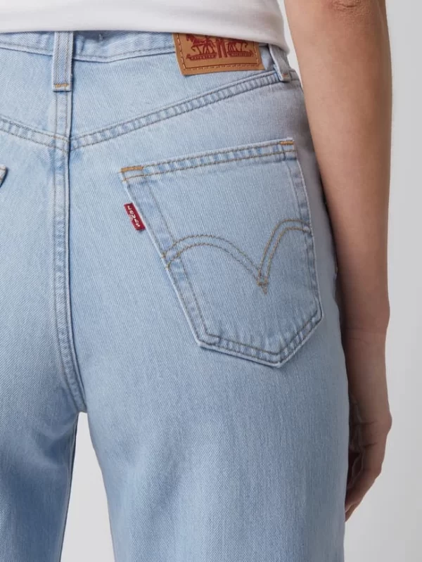 Levi’s® Straight Fit High Waist Jeans Aus Baumwolle – Jeans 4