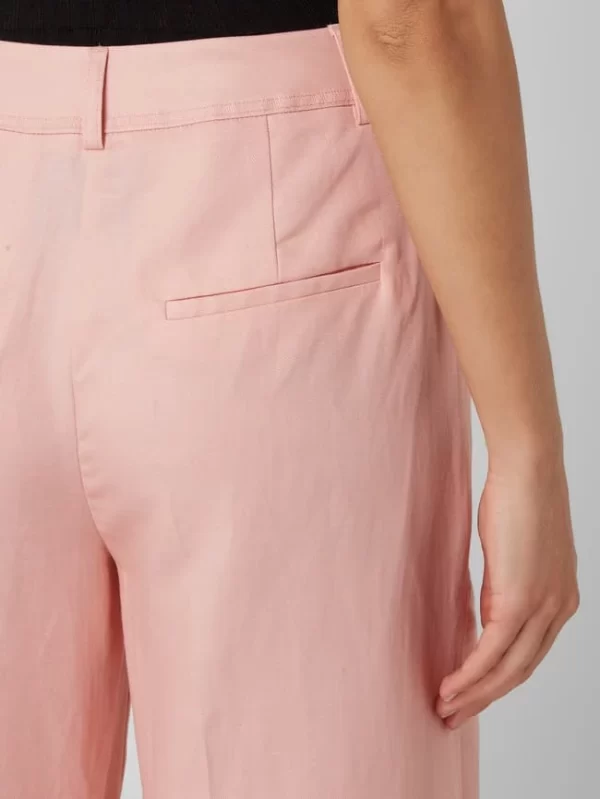 Taifun Culotte Aus Lyocell-Leinen-Mix – Hellrosa 4
