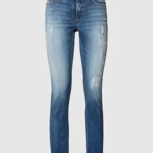 Cambio Jeans Mit Label-Patch – Blau 9