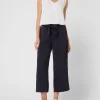 Saint Tropez Culotte Mit Bundfalten Modell ‚Andrea‘ – Marineblau 19