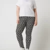 Calvin Klein Jeans Plus PLUS SIZE Leggings Mit Logo-Muster – Schwarz 17