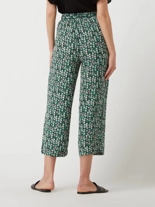 ICHI Culotte Aus Viskose Modell ‚Marrakech‘ – Grün 6