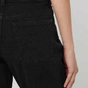 7 For All Mankind Modern Straight Fit Jeans Mit Stretch-Anteil – Schwarz 11