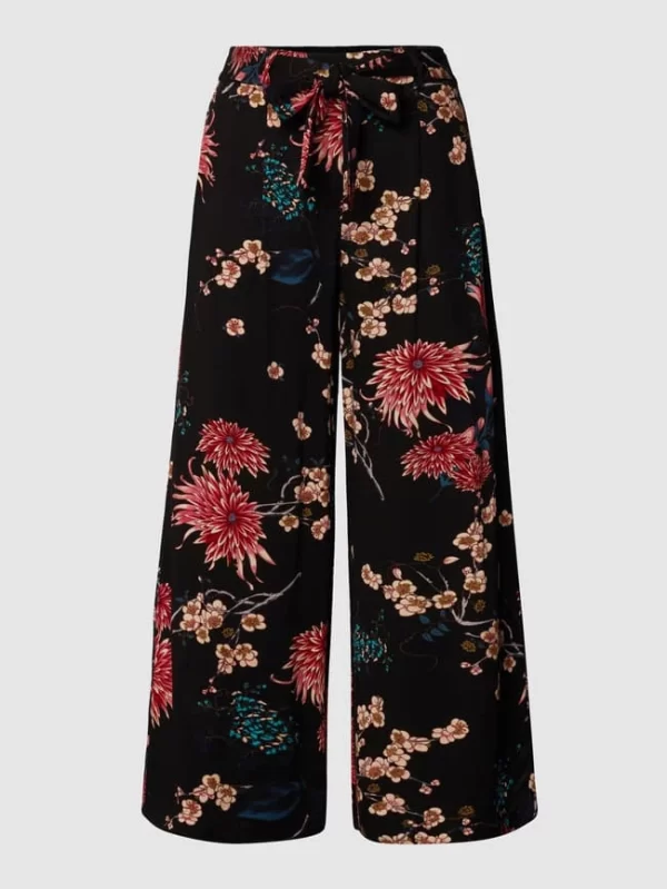 Christian Berg Woman Culotte Mit Floralem Muster – Schwarz 3