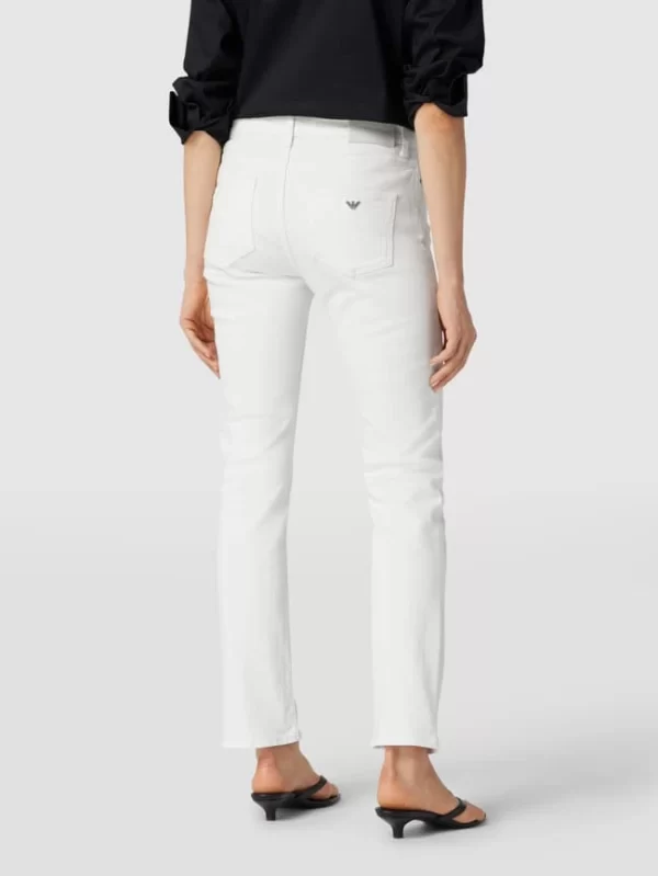 Emporio Armani Mid Rise Jeans Im Regular Fit – Ecru 6