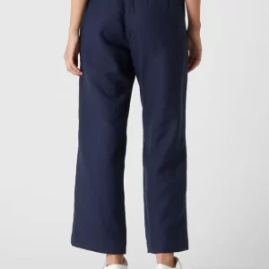 Zerres Schlupfhose Mit Leinen-Anteil – Blau 15