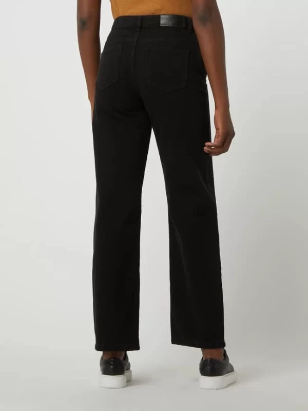 Noisy May Straight Fit Jeans Mit Label-Patch Modell ‘Amanda’ – Schwarz 6