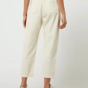 Mango Cropped High Waist Jeans Aus Baumwolle Modell ‘Slouchy’ – Offwhite 15