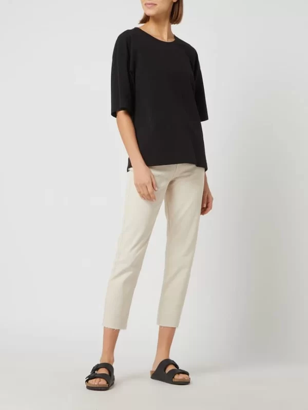 Only Straight Fit High Waist Jeans Mit Stretch-Anteil Modell ‘Emily’ – Beige 1