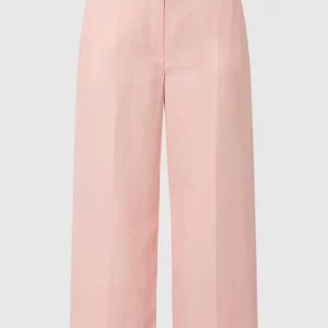 Taifun Culotte Aus Lyocell-Leinen-Mix – Hellrosa 9