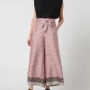 Liu Jo White Culotte Mit Allover-Muster – Hellrosa 17