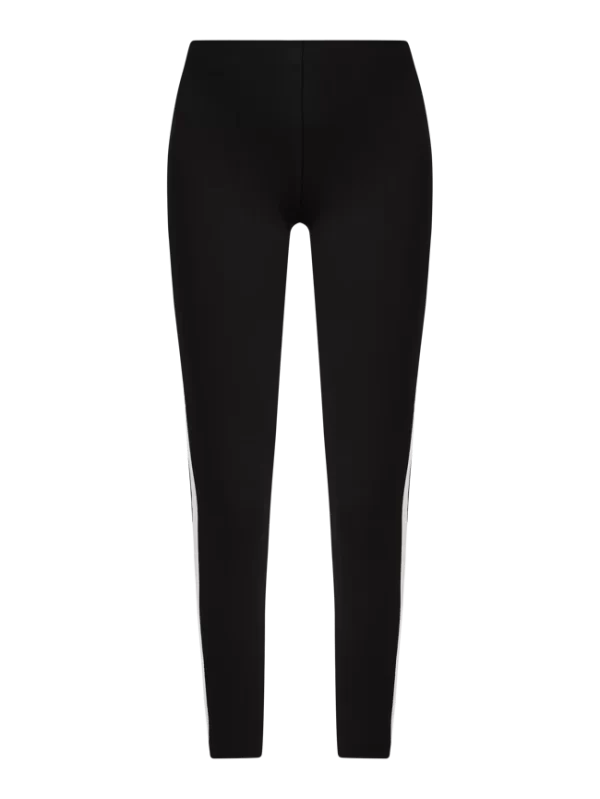 Only Leggings Mit Kontraststreifen – Schwarz 3